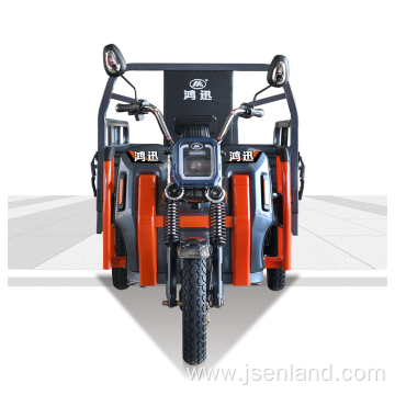 electric tricycles with roof use dump electric three-wheel